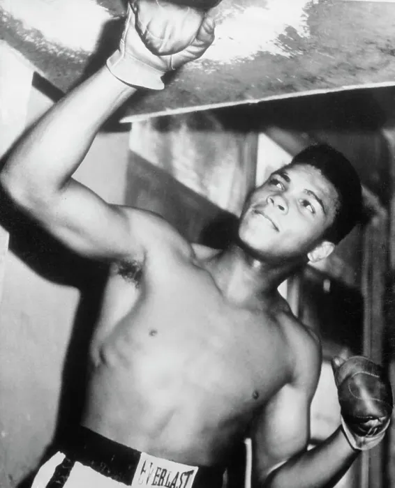 Framed Print : Cassius Clay Practicing Boxing Framed Print : Cassius Clay Practicing Boxing
