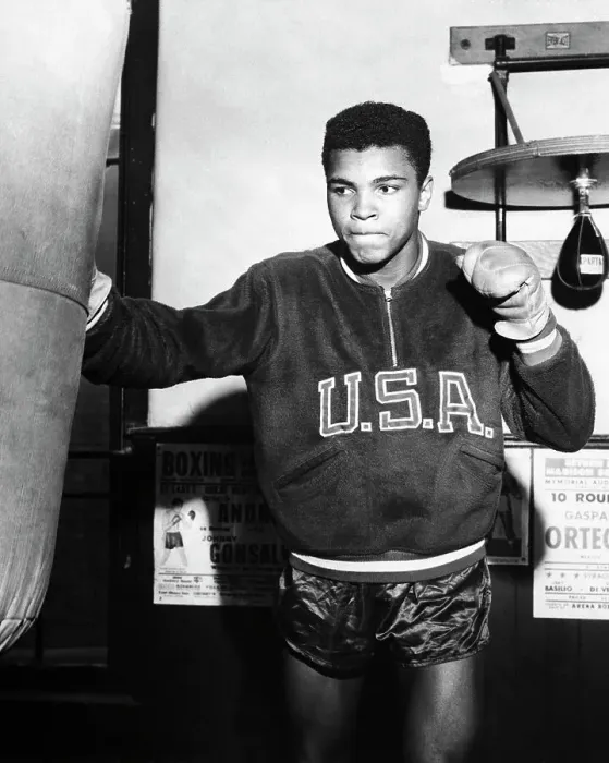 Framed Print : Cassius Clay Training for 1960 Olympics Framed Print : Cassius Clay Training for 1960 Olympics