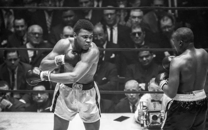 Framed Print : Cassius Clay vs Doug Jones Framed Print : Cassius Clay vs Doug Jones