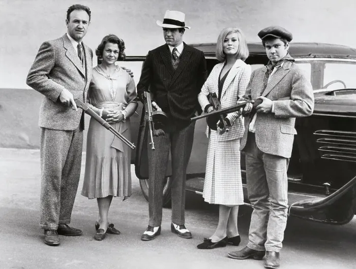 Framed Print : Cast of Bonnie and Clyde in Publicity Shot Framed Print : Cast of Bonnie and Clyde in Publicity Shot