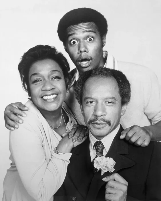 : Cast of The Jeffersons Posing Together : Cast of The Jeffersons Posing Together