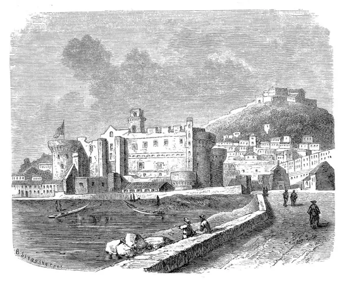 Framed Print : Castel Nuovo, Napoles
