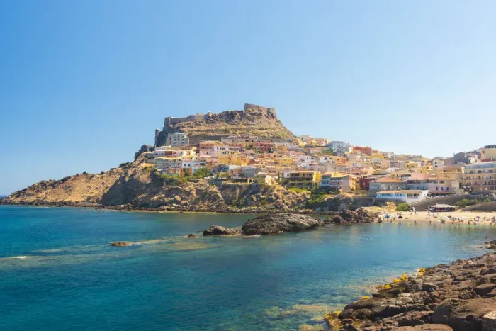 Framed Print : Castelsardo, Sardinia, Italy Framed Print : Castelsardo, Sardinia, Italy