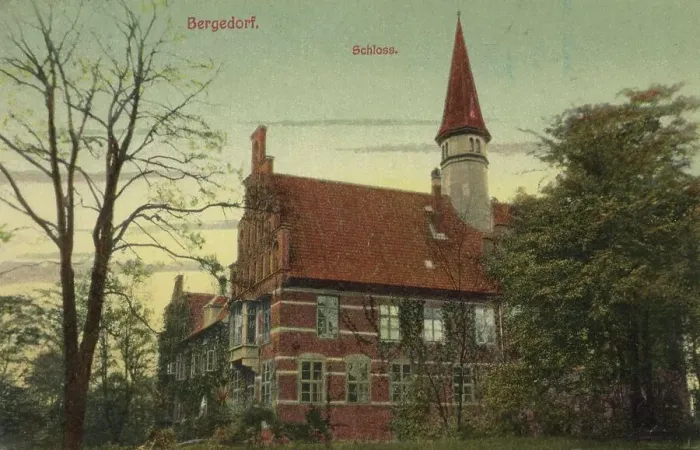 Framed Print : Castle in Bergedorf, Hamburg, Germany, postcard with text, view around ca 1910, historical, digital reproduction of a historical postcard, public domain, from that time, exact date unknown Framed Print : Castle in Bergedorf, Hamburg, Germany, postcard with text, view around ca 1910, historical, digital reproduction of a historical postcard, public domain, from that time, exact date unknown