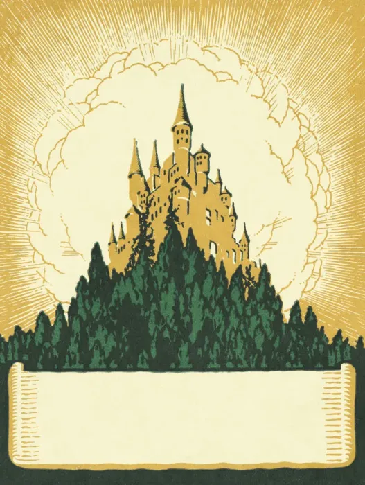 Framed Print : Castle in the Forest Framed Print : Castle in the Forest