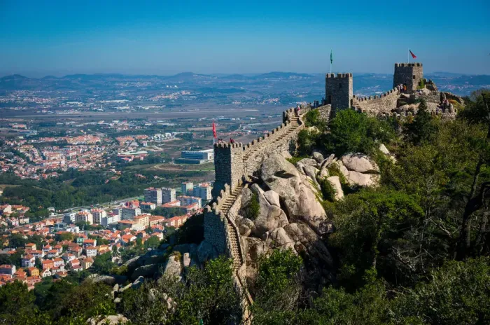 Framed Print : Castle of the Moors Framed Print : Castle of the Moors