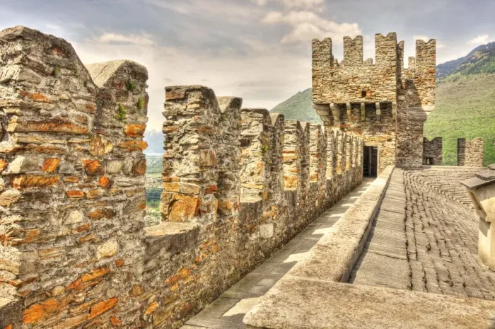 Framed Print : Castle and tower Framed Print : Castle and tower