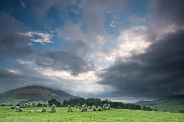 Framed Print : Castlerigg Stone Circle - Stormy Day Framed Print : Castlerigg Stone Circle - Stormy Day
