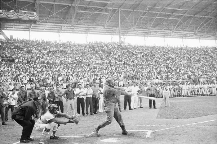 Framed Print : Castro Batting In Baseball Game Framed Print : Castro Batting In Baseball Game