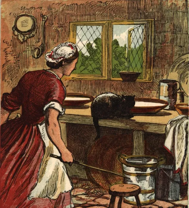 Framed Print : Cat In The Dairy Framed Print : Cat In The Dairy