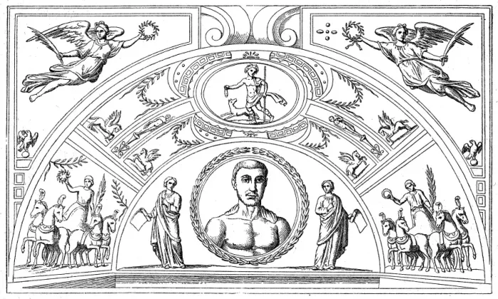 Framed Print : Catacomb of St. Thraso and St. Saturninus Framed Print : Catacomb of St. Thraso and St. Saturninus