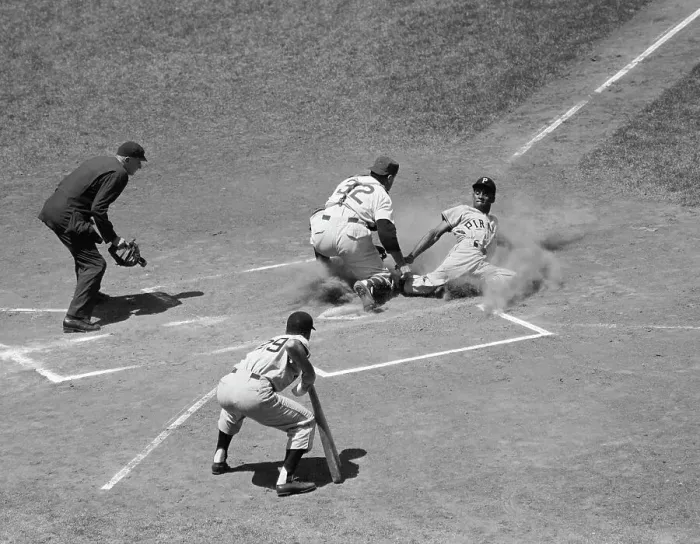 Framed Print : Catcher Tags Sliding Roberto Clemente Framed Print : Catcher Tags Sliding Roberto Clemente