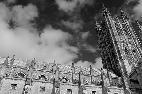 Cathedral in black and white