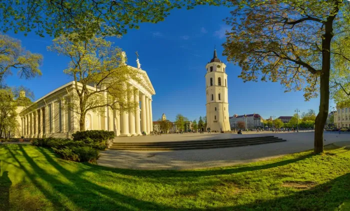 Framed Print : Cathedral Basilica of St Stanislaus and St Ladislaus of Vilnius, Lithuania Framed Print : Cathedral Basilica of St Stanislaus and St Ladislaus of Vilnius, Lithuania