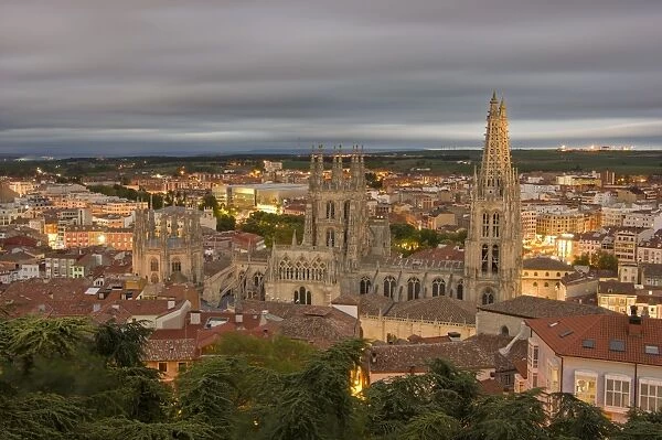 Cathedral and Burgos City, Spain