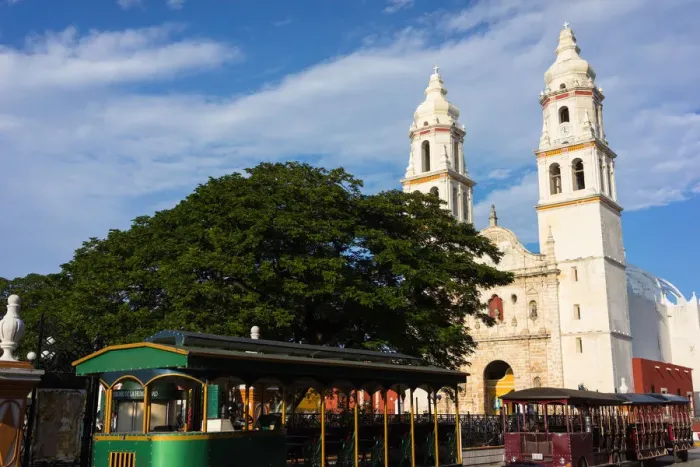 Framed Print : Cathedral, Campeche Framed Print : Cathedral, Campeche