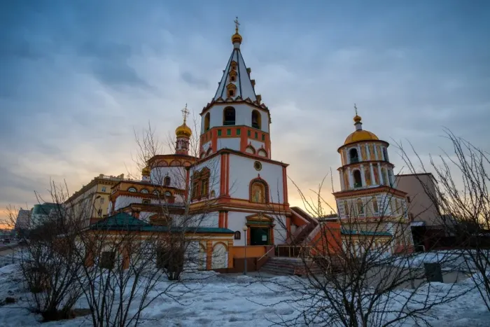 Framed Print : Cathedral of the Epiphany, Irkutsk Framed Print : Cathedral of the Epiphany, Irkutsk