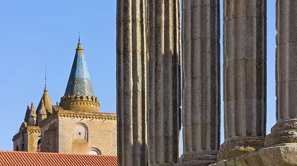 Cathedral of Evora and Roman Temple of Diana
