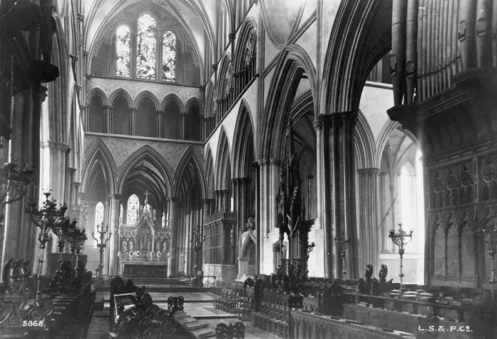 Framed Print : Cathedral Interior Framed Print : Cathedral Interior