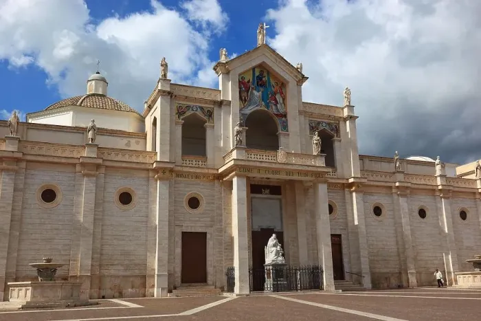 Framed Print : Cathedral of Manfredonia, Apulia, Italy Framed Print : Cathedral of Manfredonia, Apulia, Italy