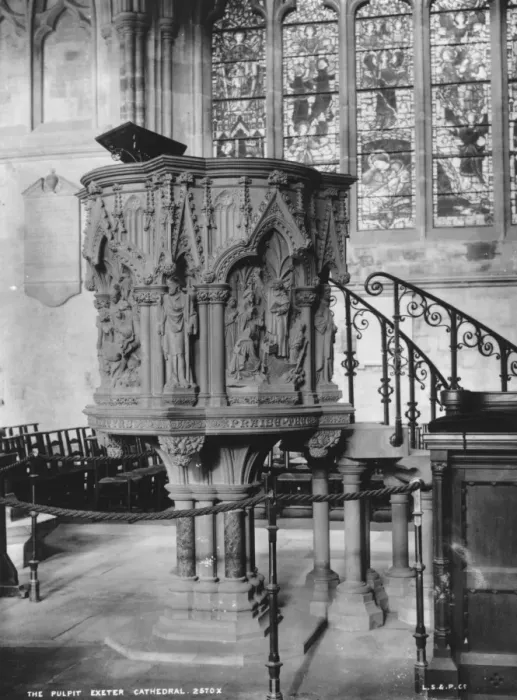 Framed Print : Cathedral Pulpit Framed Print : Cathedral Pulpit