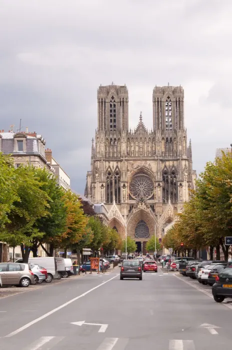 Framed Print : Cathedral of Reims. Marne France Framed Print : Cathedral of Reims. Marne France