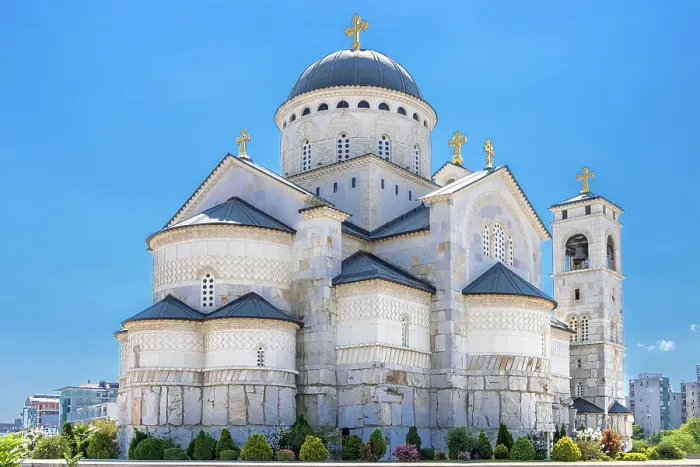Framed Print : Cathedral of the Resurrection of Christ, Podgorica, Montenegro Framed Print : Cathedral of the Resurrection of Christ, Podgorica, Montenegro