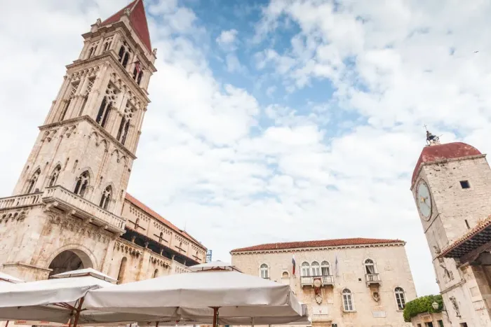 Framed Print : Cathedral of Saint Lawrence, Trogir, Croatia