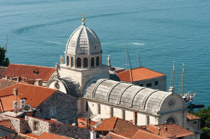 Framed Print : Cathedral of St. James in Sibenik Framed Print : Cathedral of St. James in Sibenik