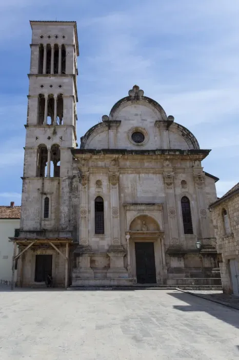 Framed Print : Cathedral of St Stephen, Hvar Town, Hvar Island Framed Print : Cathedral of St Stephen, Hvar Town, Hvar Island