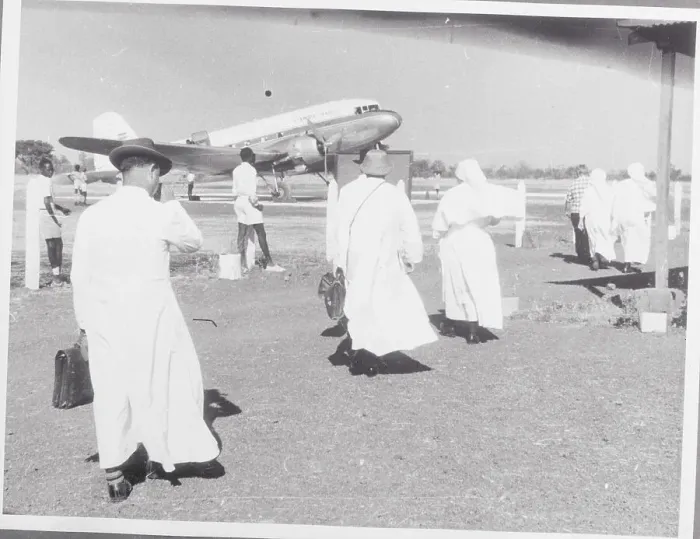 Framed Print : Catholic Nuns and Priests Leaving Sudan Framed Print : Catholic Nuns and Priests Leaving Sudan