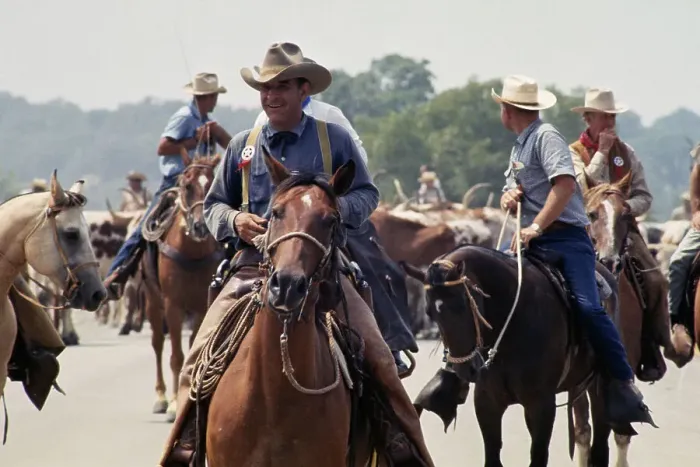 Framed Print : Cattlemen In Texas Framed Print : Cattlemen In Texas