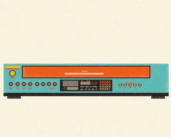 Framed Print : CD Disc Changer Framed Print : CD Disc Changer