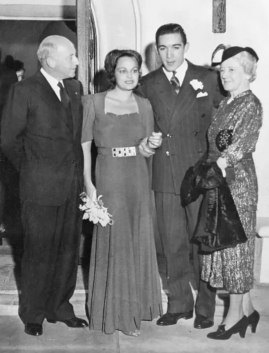 Framed Print : Cecil B. Demille at Daughter's Wedding Framed Print : Cecil B. Demille at Daughter's Wedding