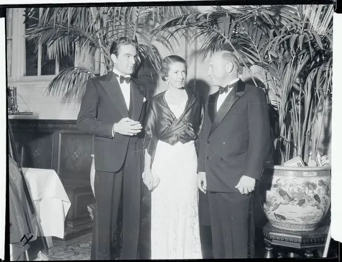 Framed Print : Cecil B. Demille and Friends Attending a Charity Ball Framed Print : Cecil B. Demille and Friends Attending a Charity Ball