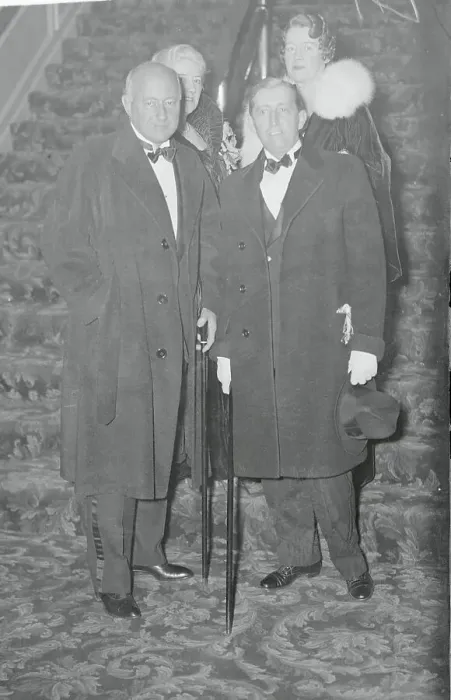 Framed Print : Cecil B. Demille and Friends Attending Premiere of The Sign of the Cross Framed Print : Cecil B. Demille and Friends Attending Premiere of The Sign of the Cross