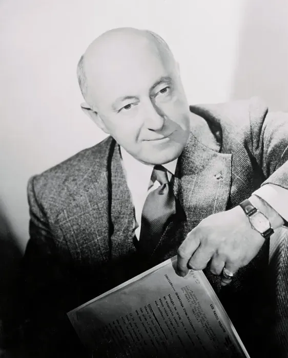 Framed Print : Cecil B. DeMIlle Posing With Script Framed Print : Cecil B. DeMIlle Posing With Script