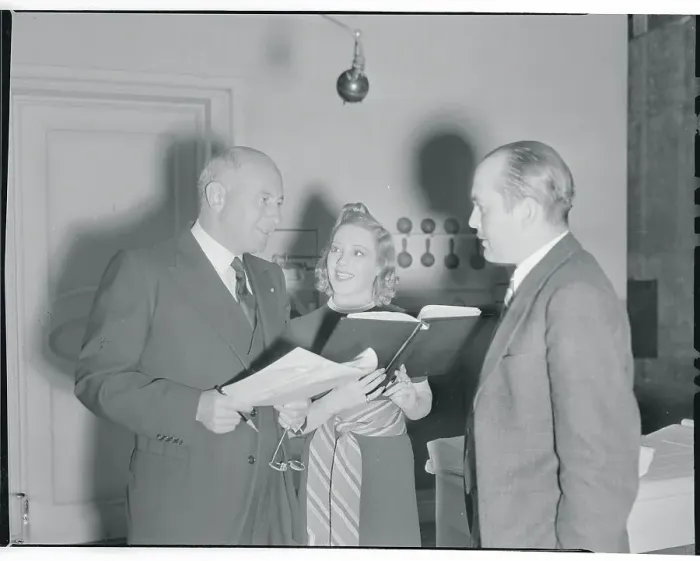 Framed Print : Cecil B. DeMille Practicing an Acting Role Framed Print : Cecil B. DeMille Practicing an Acting Role