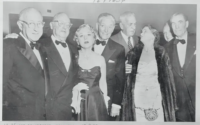 Framed Print : Cecil B. Demille and Others Receive Film Medals Framed Print : Cecil B. Demille and Others Receive Film Medals