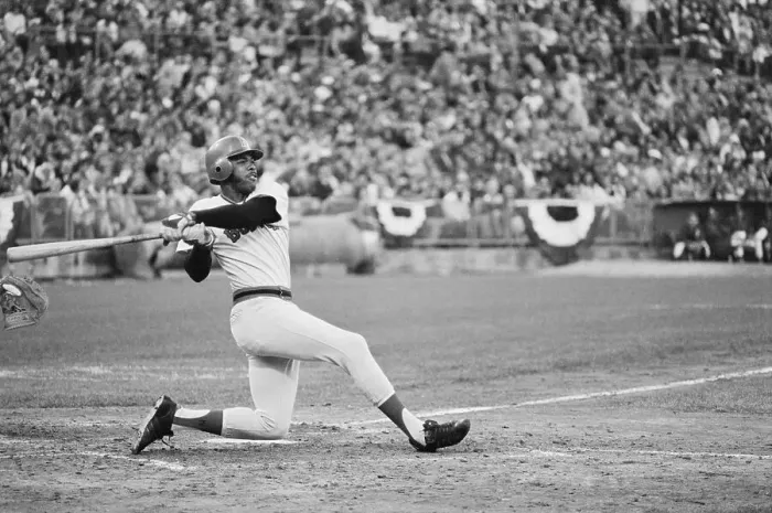Framed Print : Cecil Cooper Batting