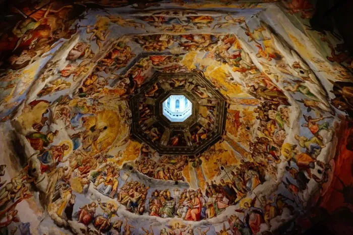 Framed Print : Ceiling of the Cupola of the Duomo of Florence, Italy Framed Print : Ceiling of the Cupola of the Duomo of Florence, Italy