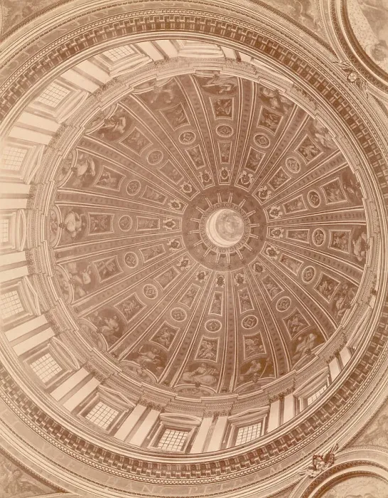 Framed Print : Ceiling of the Cupola of St. Peter's Basilica Framed Print : Ceiling of the Cupola of St. Peter's Basilica