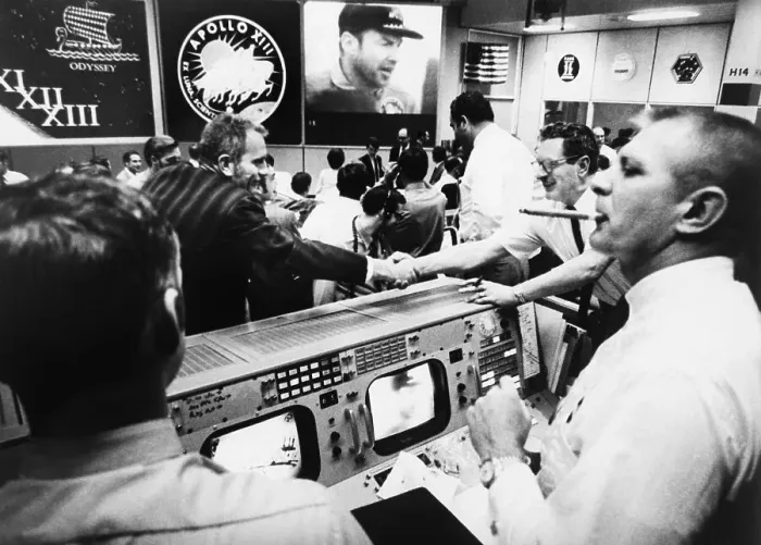 Framed Print : Celebration of the Safe Return of Apollo 13 Framed Print : Celebration of the Safe Return of Apollo 13