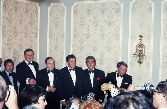 Framed Print : Celebrities Endorsing Ronald Reagan