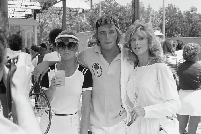 Framed Print : Celebrities At Tennis Match Framed Print : Celebrities At Tennis Match