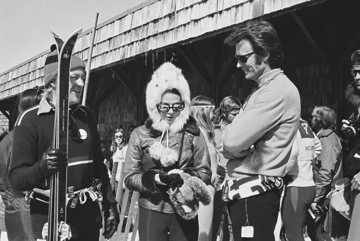 Framed Print : Celebrity Ski Race