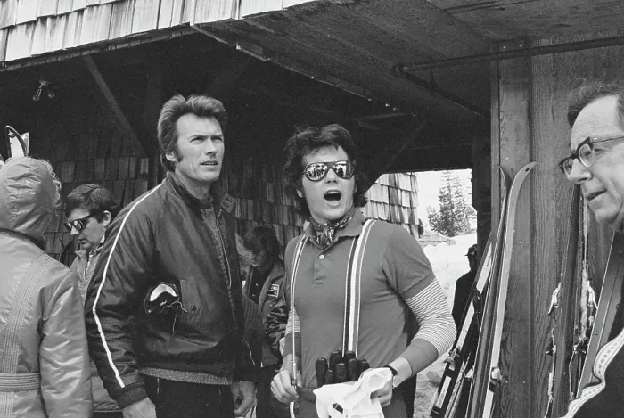 Framed Print : Celebrity Ski Race