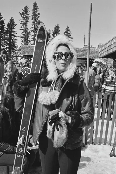 Framed Print : Celebrity Ski Race Framed Print : Celebrity Ski Race