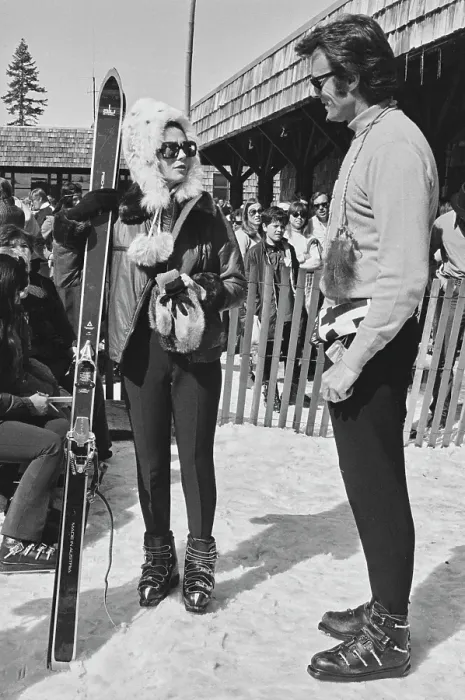 Framed Print : Celebrity Ski Race