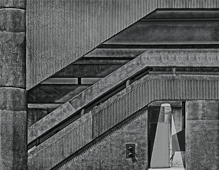 Framed Print : Cement Stairs Framed Print : Cement Stairs